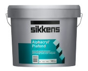Sikkens Alphacryl Plafond (Сиккенс Альфакрил Плафонд) краска глубоко матовая для стен и потолков 10л
