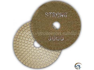 Диск алмазный шлифовальный гибкий АГШК Черепашка Ф100 №3000