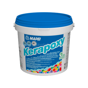 Mapei Kerapoxy №112 серый (Мапей Керапокси) двухкомпонентная затирка для швов плитки, 2 кг.