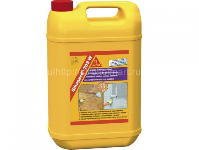 Sika Sikagard 703 W (Сика)  водоотталкивающая пропитка для фасадов 5л