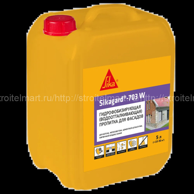 Sika Sikagard 703 W (Сика)  водоотталкивающая пропитка для фасадов 5л