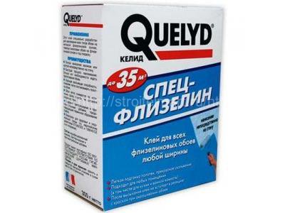 Quelyd Спец-Флизелин, клей для обоев на флизелиновой основе, 300 г.