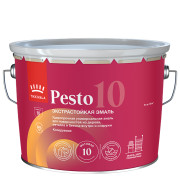 Tikkivala Pesto 10 (Песто 10) универсальная матовая эмаль 9 л. (База А)