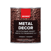 Neomid (Неомид) Эмаль по ржавчине 3 в 1 быстросохнущая молотковая 2,5кг
