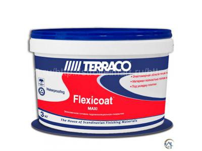 Terraco Флексикоат Макси, гидроизоляционное покрытие для санузлов, 3 кг.