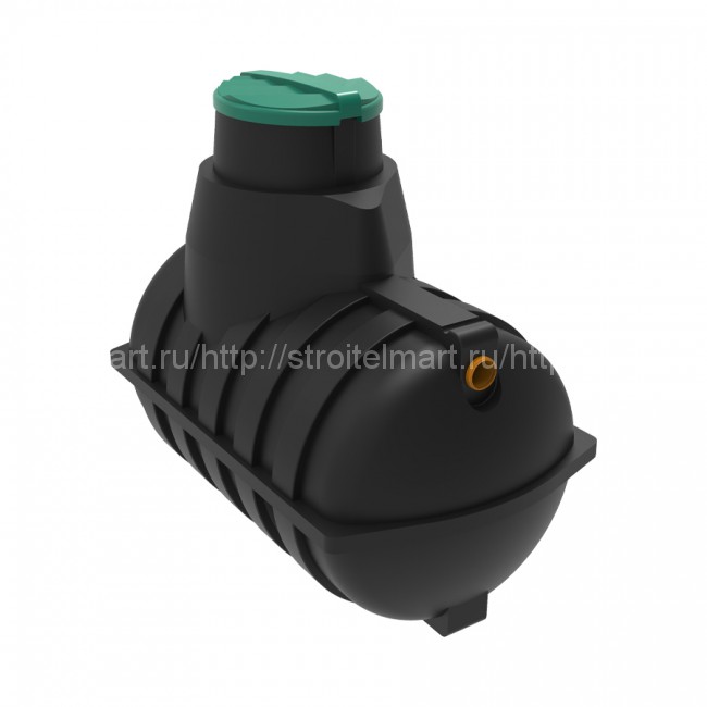 Септик для загородного дома и коттеджа Rostok Загородный (черный)