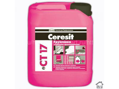 Ceresit CT 17, грунтовка глубокого проникновения, 10 л.