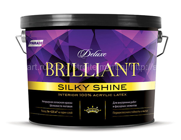 PARADE DELUXE Brilliant Silky Shine (Парад) С, краска интерьерная 10л