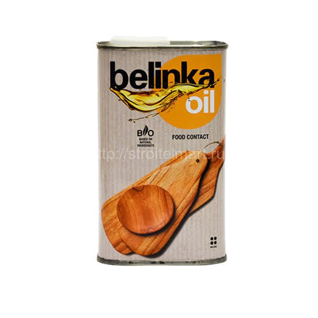 Belinka FOOD CONTACT (Белинка) масло для дерева соприкасающегося с продуктами питания 0,5л