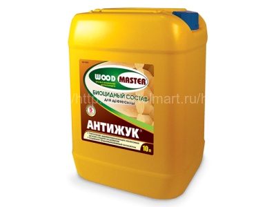 Рогнеда Антижук WoodMaster, Биоцидный пропиточный состав для древесины, 5 л.