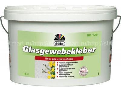 Клей для стеклообоев Dufa Glasgewebekleber, 10 л.