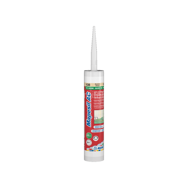 Силиконовый герметик Mapei Mapesil (Мапей Мапесил) 113 Темно-серый, 310 мл.