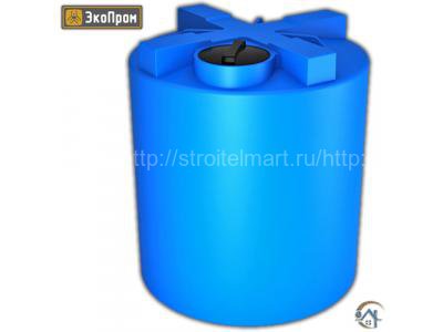 Большой пластиковый бак для воды с крышкой Экопром T 3000 л