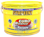 SYMPHONY EURO-Balance Facade Siloxan С (Симфония) Силоксанмодифицированная водная фасадная краска 9л