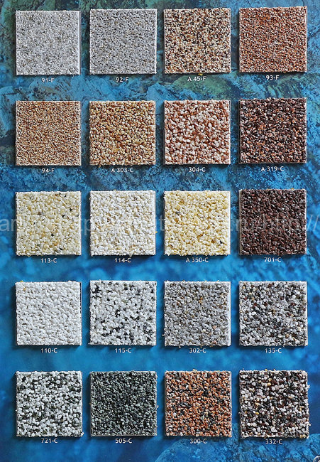 Terraco Terralite Крупнозернистый, штукатурное акриловое покрытие на мраморной крошке 15кг