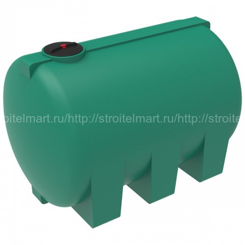 Пластиковый бак для воды с крышкой Экопром H 8000 л