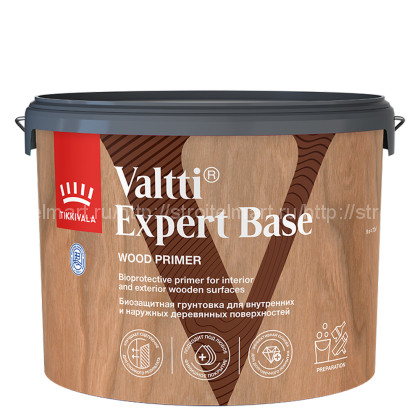 Tikkivala Valtti Expert Base (Эксперт База) грунт-антисептик для дерева 0.9 л.