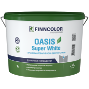 Finncolor OASIS Super White (Финнколор Оазис Супер Вайт) краска для потолков 9л