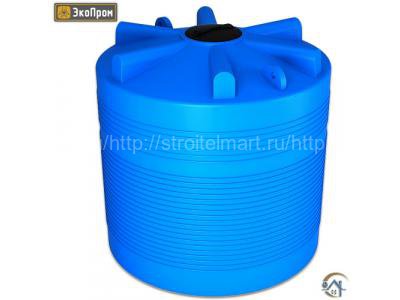 Большой пластиковый бак для воды Экопром ЭВЛ 5000 л