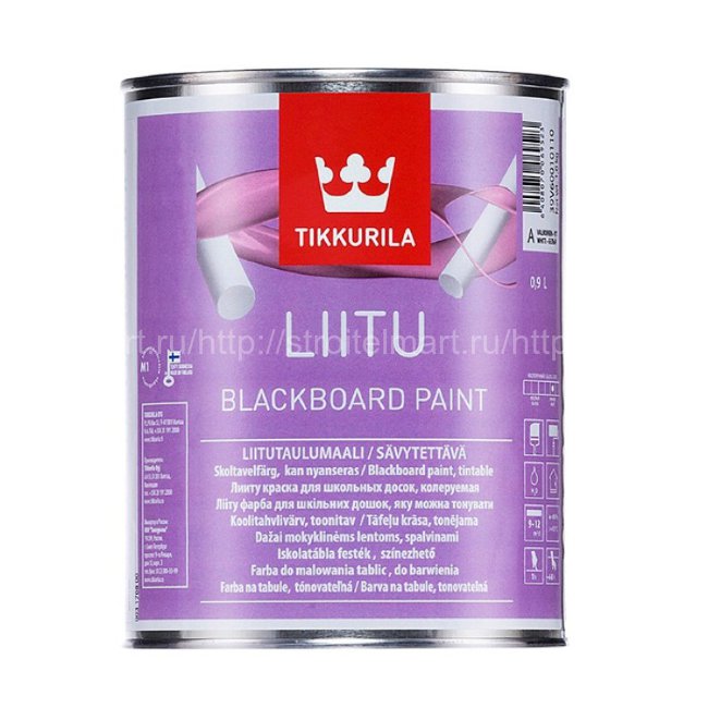 Tikkurila Liitu (Лииту ) краска для школьных досо