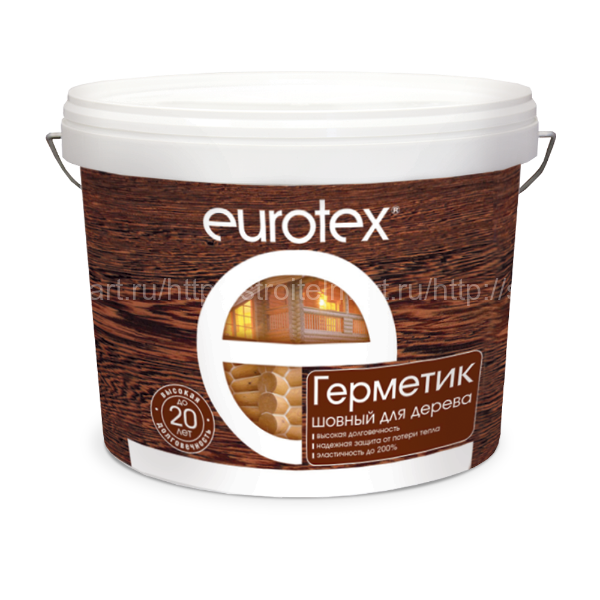 Рогнеда Eurotex (Евротекс) Акриловый герметик для дерева 25 кг.