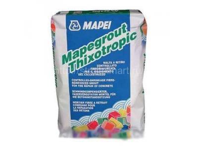 Mapei Mapegrout Thixotropic, смесь для ремонта бетона, 25 кг.