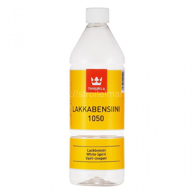 Tikkurila Lakkabensiini 1050 Высокоочищенный уайт-спирит с легким запахом  1л