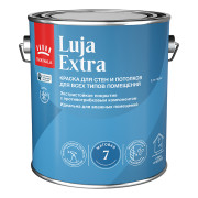 Tikkivala Луя Экстра 7 (Luja Extra 7) база С, краска для влажных помещений антигрибковая акриловая 2,7л