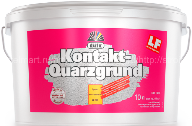 Dufa Kontakt-Quarzgrund RD328 (Дюфа Контакт-Кварцгрунт РД328) грунт контактный 20кг 