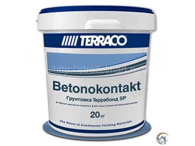 Terraco Террабонд SP Бетоноконтакт, адгезионная грунтовка, 20 кг.