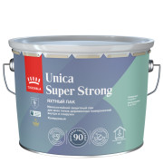 Tikkivala Unica Super Strong (Уника Супер) лак износостойкий по дереву, высокоглянцевый 9 л.