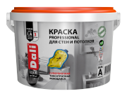 DALI  PROFESSIONAL (Дали Профешенел) А, краска для стен и потолков 9л