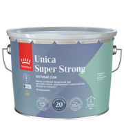 Tikkivala Unica Super Strong (Уника Супер) лак износостойкий по дереву, полуматовый, 9 л.