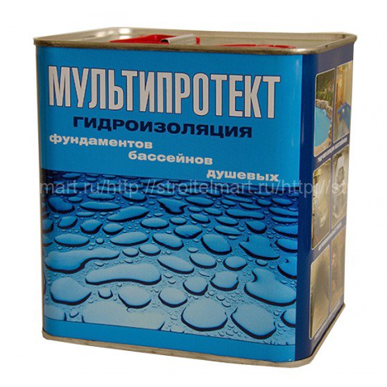 Гидроизоляционная пропитка МультиПротект – П, 5л