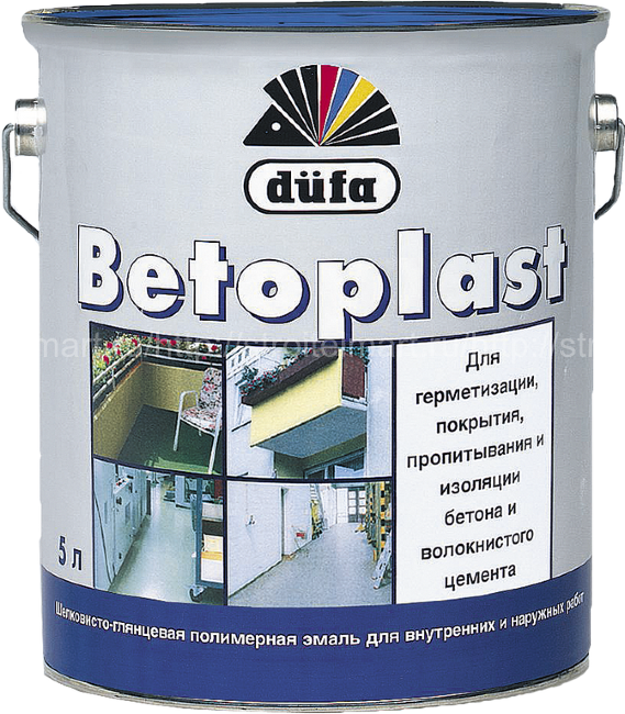 Dufa Betoplast (Дюфа Бетопласт) эмаль для бетонных полов и поверхностей 5л