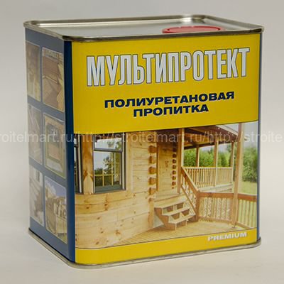 Универсальная полиуретановая пропитка МультиПротект – ПУ, 5л