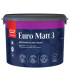 TIKKIVALA (TIKKURILA) EURO MATT 3 краска для стен и потолков, абсолютно матовая (база А) 9 л.