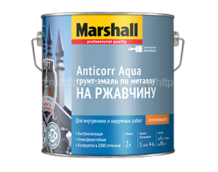 Marshall Anticorr Aqua База BС (Маршал Антикор Аква) эмаль антикоррозионная водная 2 л