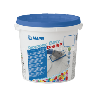 Mapei Kerapoxy Easy Design №103 белая лагуна(Мапей Керапокси Дизайн Изи) затирка для швов плитки, 3 кг