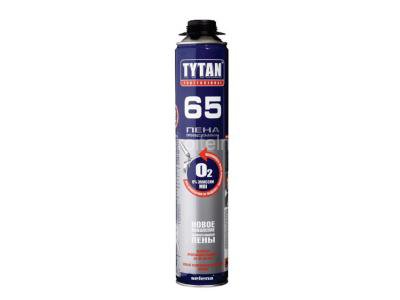 Пена монтажная Tytan Professional 65 О2 профессиональная, летняя, 750 мл.