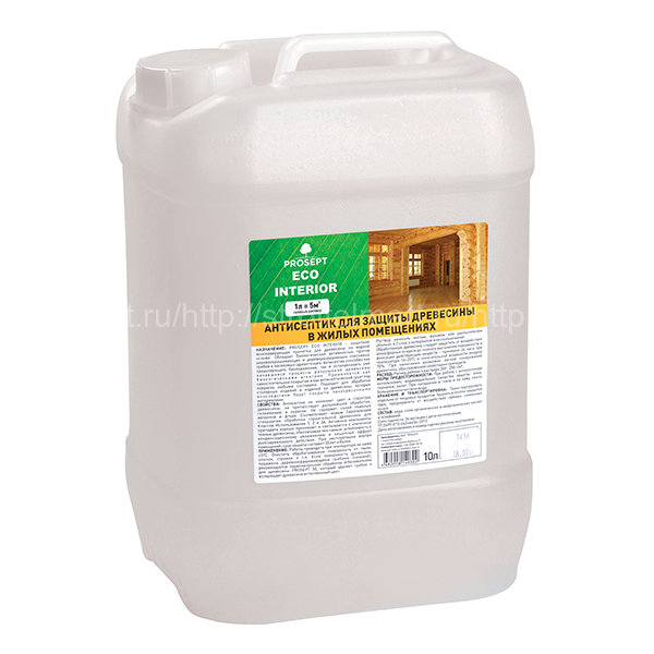 Prosept Eco Interior (Просепт Эко Интериор) антисептик для внутренних работ 10л.