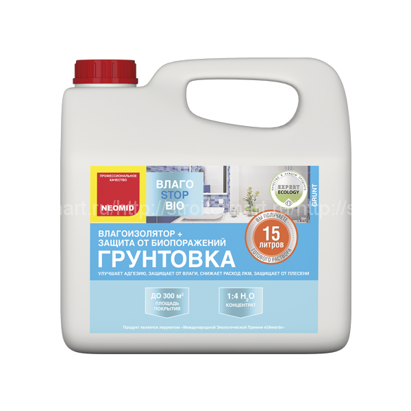 NEOMID BлагоStop BiO Proff (Неомид Влаго Стоп Био) грунт влагоизолятор (1:9)  3л