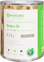 GNatur Boden Öl масло для пола, 0,75л (Арт. 266)