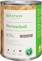 GNatur Hartwachsöl Масло с твердым воском для пола 0,75л (Арт. 255)