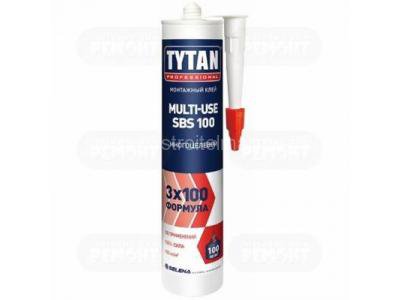 Клей монтажный Tytan Professional Multi-Use каучуковый бежевый, 310 мл.