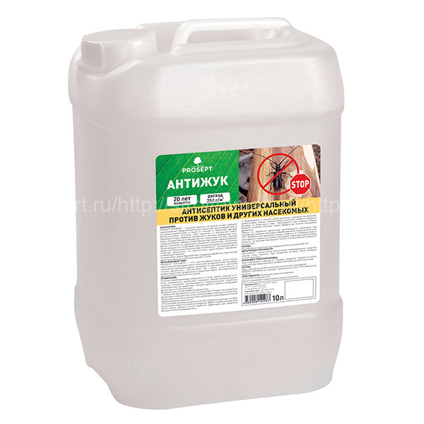 Prosept Антижук (Просепт) антисептик универсальный против насекомых (готовый раствор) 10 л.