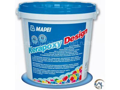 Mapei Kerapoxy Easy Design №113 темно-серый (Мапей Керапокси Дизайн Изи) затирка для швов плитки, 3 кг