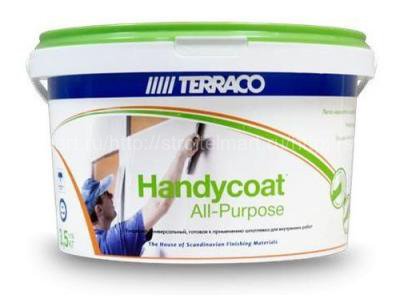 Terraco Handycoat All-Purpose шпатлевка для внутренних работ, 25 л.