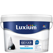 LUXIUM/Dulux 3D White (Дулюкс 3Д) Ослепительно белая матовая краска с частицами мрамора 5 л.