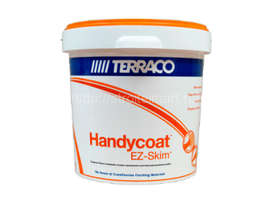 Terraco Handycoat EZ-Skim шпатлевка легкого затирания, 25 кг.